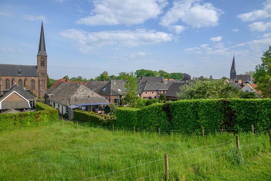 Die kleine Stadt Bredevoort im holl&auml;ndischen Gelderland