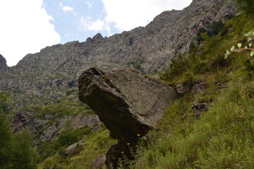 Georgia. Mount Kazbek and others. Panoramic views
