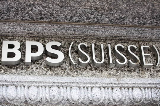 bellinzona, tessin / switzerland - 29 04 2023: a BPS Suisse sign
