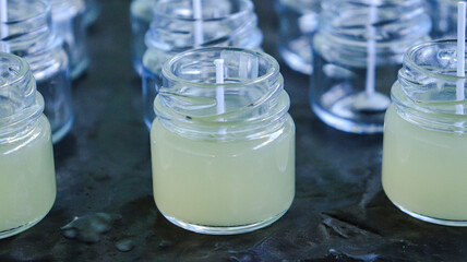 Production of scented candles in Brazil