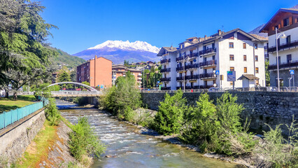 Fototapeta na wymiar Aosta, Switzerland