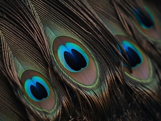 Painted Skies in a Peacock's Feather