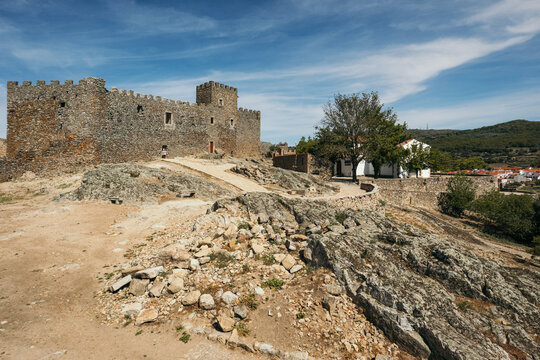 Montanchez Castle is a fortress located on a hill, belonging to the Spanish municipality of Montanchez, province of Caceres, Extremadura.