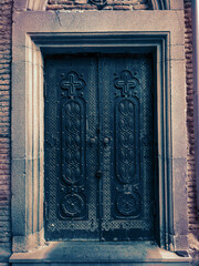 The Door to the Medieval Cathedral