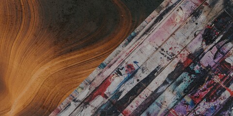 Vintage and faded texture background