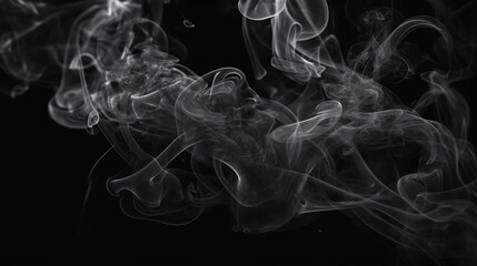 Obraz premium Smoke, Fog, Mist, Vapor - Made with generative AI