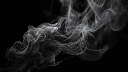 Fototapeta premium Smoke, Fog, Mist, Vapor - Made with generative AI