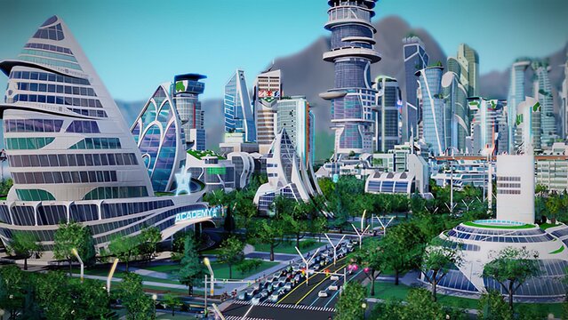 Die Stadt in der Zukunft 