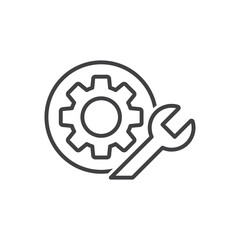 Setting / Maintenance Icon