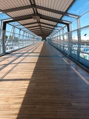 corridor in a modern building