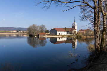 Fototapeta premium Eglise de l'Abbaye, Grande Rivière 