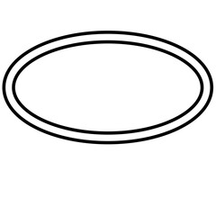 Oval Frame Border