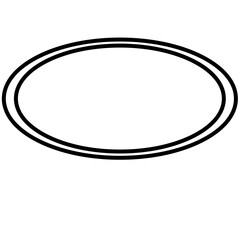 Oval Frame Border