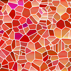 abstract vector stained-glass mosaic background