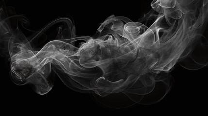 Obraz premium Fog, Smoke, Haze or Mist. Made with an generative AI