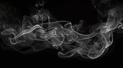 Obraz premium Fog, Smoke, Haze or Mist. Made with an generative AI