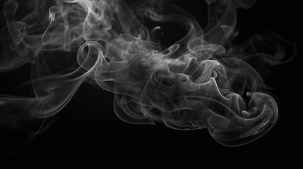 Obraz premium Fog, Smoke, Haze or Mist. Made with an generative AI