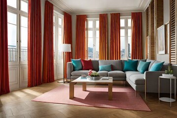 Fototapeta premium Elegantes Wohnzimmer