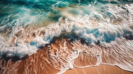 Fototapeten Beautiful Ocean View, made with generative AI © Chappy