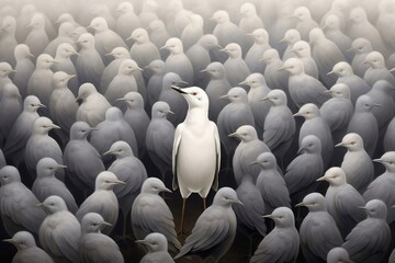 White Bird: Standing Out. Generative AI