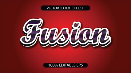 Free vector text effect