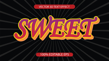 Free vector text effect