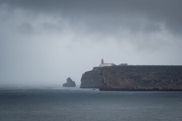 lighthouse on the coast  - 602777914