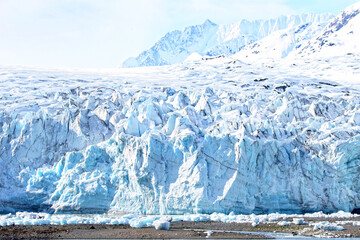Margerie Glacier in Glacier Bay National Park, Alaska, USA