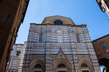 The Baptistery of Siena Cathedral,  Tuscany, Italy
