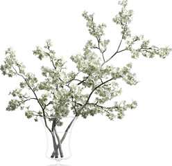 Obraz premium Side view of flower arrangement 