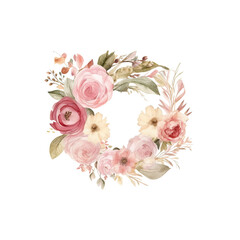 Pink and Cream Flowers