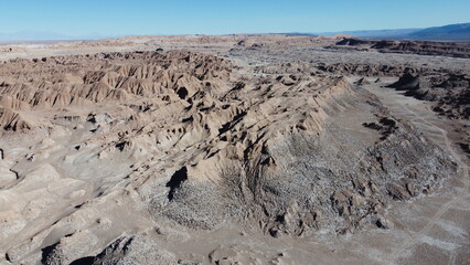 Fototapeta na wymiar Visão aérea de San Pedro do Atacama no Chile