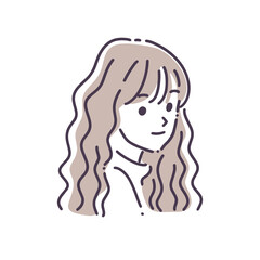 Female pose illustration
