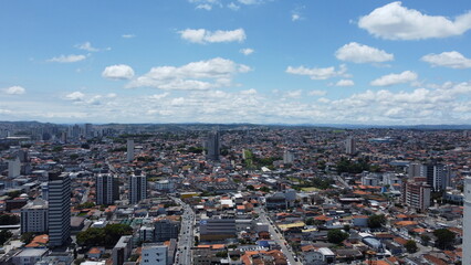 Cidade de Mogi das Cruzes no interior de São Paulo. 