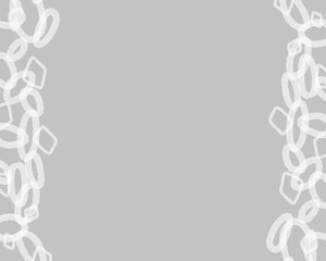 grey background with left and right side graphic frame, blank space presentation page, graphic design background, powerpoint template, portfolio layout, corporate backdrop