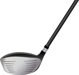 Golf Club Driver Illustration