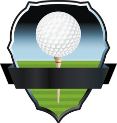 Golf Ball Emblem