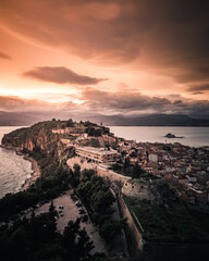Different views from a beautiful city in greece NAFPLIO 