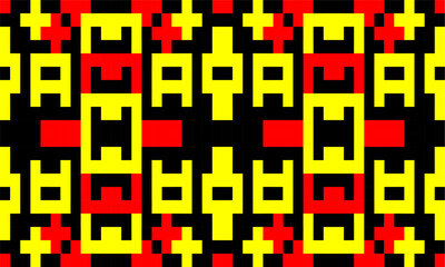 Fototapeta premium seamless geometric pattern with squares