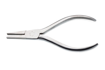 Stainless spliers isolated on white
