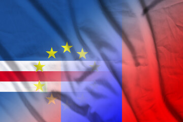 Cape Verde and Mongolia political flag transborder relations MNG CPV