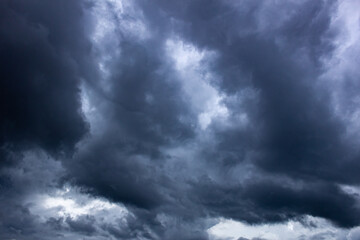 Obraz premium storm clouds timelapse