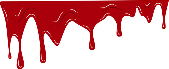 Fototapeta premium Dripping blood 
