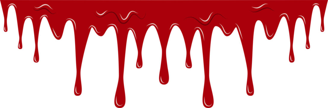 Dripping blood 