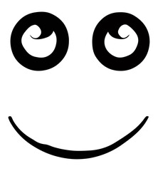 illustration of a smiley face