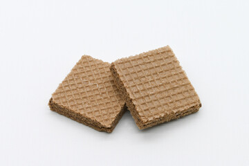 Chocolate wafer with different angles