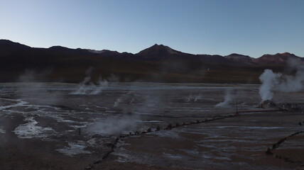 Gêiseres de Tatio, Antofagasta, Chile.