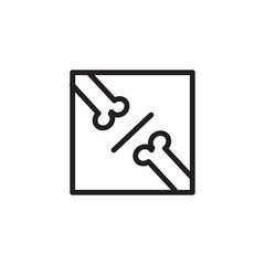 Fast Food Hot Outline Icon