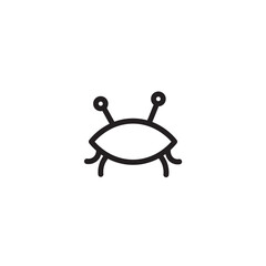 Animal Crab Sea Outline Icon