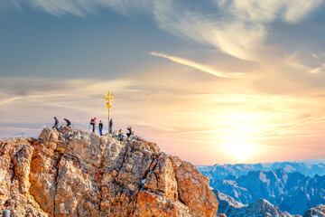 Bergstation, Zugspitze, Deutschland 